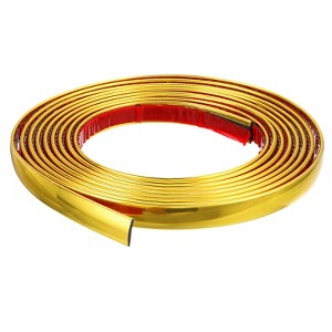 Unique Bargains Waterproof Self-Adhesive PVC Decorative Mirror Frame Wall Molding Trim Tape - 1 of 4