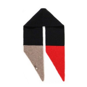 ERKHES CASHMERE 100% MUFFLER POINT (3 colors) - 1 of 4