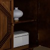 Okak 65/34" Modern Buffet Cabinet with Storage,Fluted Sideboard Console Table with Adjustable Shelves for Entryway/Kitchen/Dining Room - 4 of 4