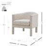 New Pacific Direct Jennifer Fabric Accent Arm Chair - image 3 of 4