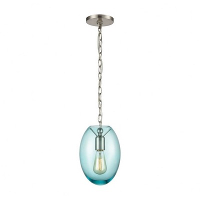 Elk Home Ellipsa 1 - Light Pendant in  Satin Nickel