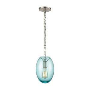 Elk Home Ellipsa 1 - Light Pendant in  Satin Nickel - 1 of 2