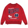 NBA Washington Wizards Kids' Crew Fleece Sweatshirt - 2 of 3