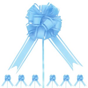 Unique Bargains PP Plastic Waterproof Tear-Resistant Durable  Flower Gift Wrap 20 Count 4.72 Inch - 1 of 4