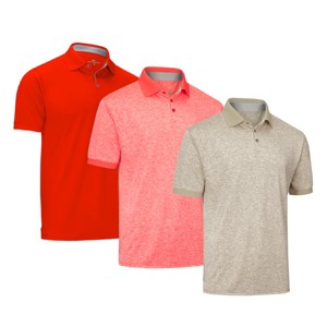 Mio Marino - Designer Golf Polo Shirt - 3 Pack - 1 of 4