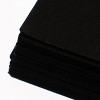 John Bead GoodFelt 100 Pieces Black Felt Fabric Sheets for Beading Foundation, 8.5"x11" - 2 of 4