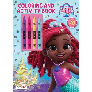 Disney Jr Ariel Coloring Book with Crayons - 1 of 4