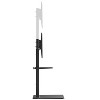 Monoprice TV Mount and Stand - Black, With Shelf for Displays 37in to 70in, Max Weight 88lbs., VESA Patterns up to 600x400 - Commercial Series - 4 of 4