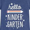 Girls' - Instant Message - Hello Kindergarten Fitted Short Sleeve Graphic T-Shirt - 2 of 4