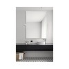 Elegant Lighting Rectangle Pivot Mirror 24x32 inch in Silver - 2 of 4