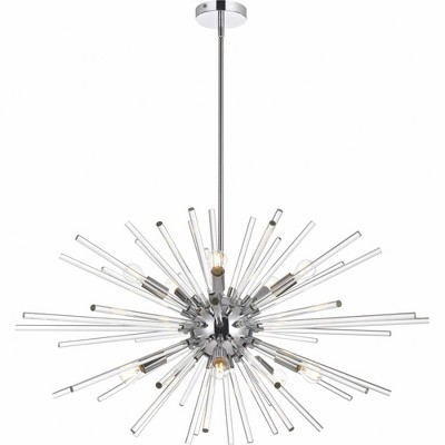 Elegant Lighting Sienna 10 - Light Pendant in  Chrome