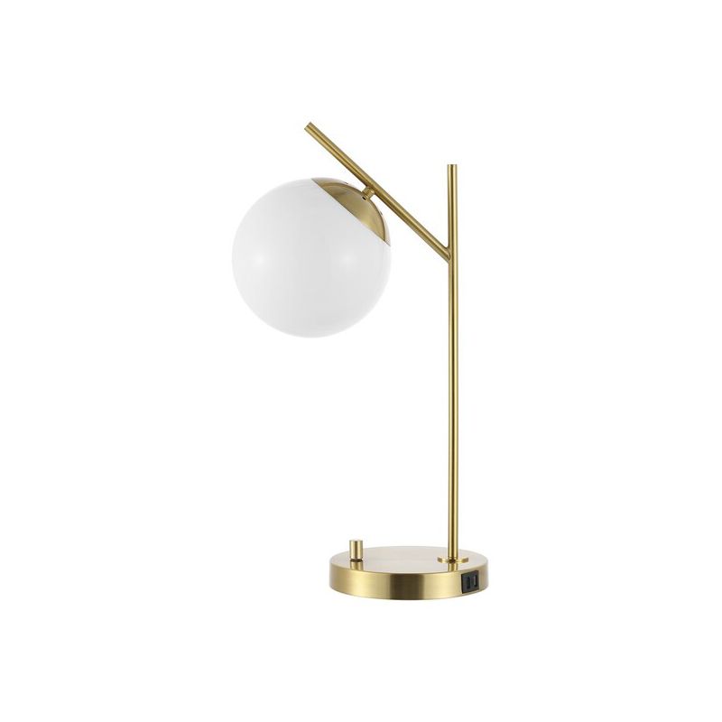 Suna 20.5" Table Lamp W/ Usb - Brass - Safavieh., 2 of 5