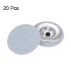 Unique Bargains Metal Shank Round Cloth Covered DIY Sewing Buttons 20 Pcs - 3 of 4