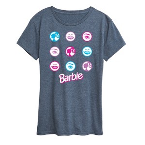 Women's - Barbie - Iconic Features of Barbie Short Sleeve Graphic T-Shirt - 1 of 4