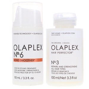 Olaplex No. 3 Hair Perfector 3.3 oz & No. 6 Bond Smoother