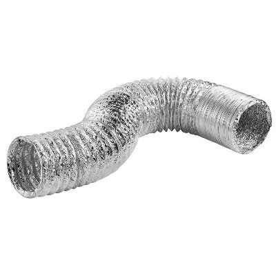 Lambro® LamaFlex® 4-In. x 50 Ft. 4-Ply Aluminum Flex Duct in Silver