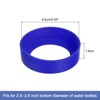 Unique Bargains Silicone Protective Water Bottle Bottom Boot for 65mm 4 Pcs - 2 of 4