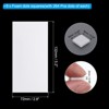 Unique Bargains 3D Dual-Adhesive Craft DIY Foam Dot Square Stickers White - 2 of 4