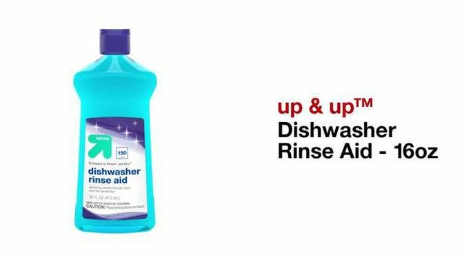 Dishwasher Rinse Aid - 16oz - up &#38; up&#8482;, 2 of 8, play video