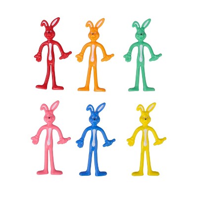 6ct Party Favor Bendy Animals - Spritz&#8482;