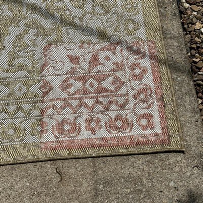 Ruggable 131595 Noor Sapphire 2-1/2' x 7' Indoor/Outdoor Area Rug