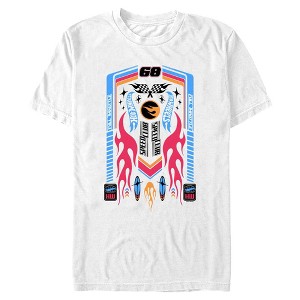 Mens Hot Wheels Full Throttle Speed Club T Shirt - 1 of 4
