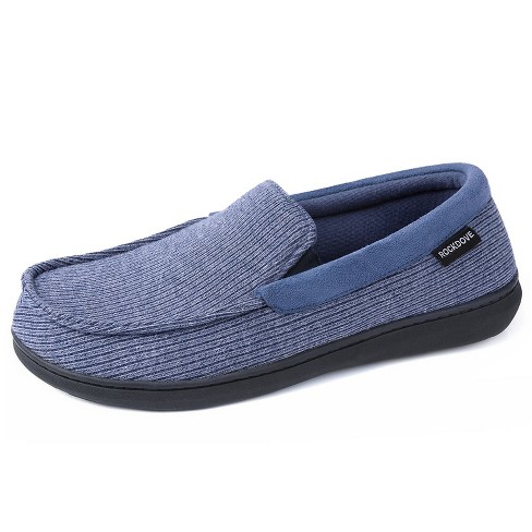 Men's Liam Jersey Knit Moc Slipper, Size 8 Us Men, Blue : Target