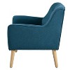 Sapphtopaz Accent Chair Upholstered Comfortable with Wood Frame Lounge Chair Living Room Chair Comfy Chair for Living Room - 2 of 4