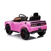 Best Ride on Cars Dodge Challenger 12V - Pink - 4 of 4