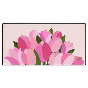 Daily Regina Designs Fresh Tulips Abstract Floral Desk Mat - Deny Designs - 1 of 4