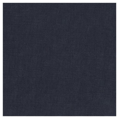 Deep Navy Modern Swoop Accent Chair with Nailhead Trim