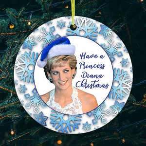 Have a Princess Diana Christmas Ornament| OrnamentallyYou - 1 of 4