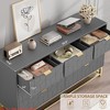 Entryway 7 Drawer Dresser for Bedroom, 53.5" Large Dresser w/ Metal Legs, Modern Chest Organizer w/Wide Storage, Chest of Drawers - 4 of 4