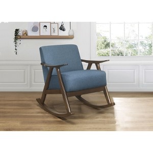 Sapphtopaz Accent Chair Wood Frame Upholstered Modern Home Furniture Lounge Chair Living Room Chair Comfy Chair for Living Room - 1 of 4