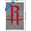 Trends International NBA Houston Rockets - Logo 25 Framed Wall Poster Prints - 3 of 4