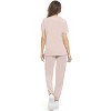 MediChic Womens 8-Pocket Scrubs Set- Mock Neck with 4-Pocket Jogger Scrub Pants - 3 of 4
