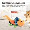 Potaroma Cat Toys, Touch Activated Flapping Chirping Lizard Kitten Toy - 3 of 3