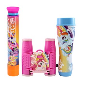 My Little Pony 3-Piece Adventure Kit with Telescope, Binoculars, and Flashlight in Pink - 1 of 4