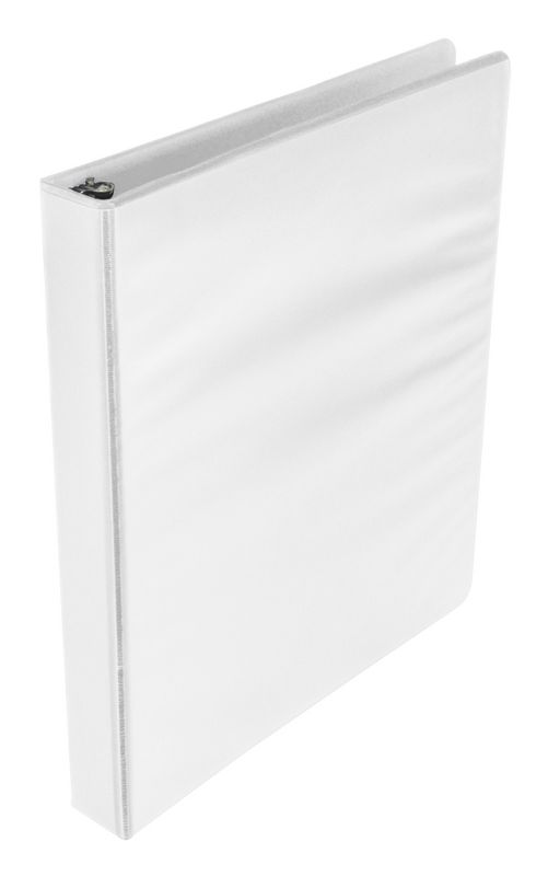 School Smart Round Ring View Binder, Polypropylene, 1 Inch, White : Target School Smart Round Ring View Binder, Polypropylene, 1... 
