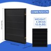 MUKE Lockable Graded Sports Card Display Case with 98% UV Protection, Acrylic Wall Mount for Baseball, Football & Trading Cards - 3 of 4