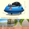 12V Kids Bumper Car with Remote Control, 360¡ã Spin Wheels, Dual Joysticks, 3 Speed Modes¨C Safe Ride-On Toy for Toddlers - 2 of 4