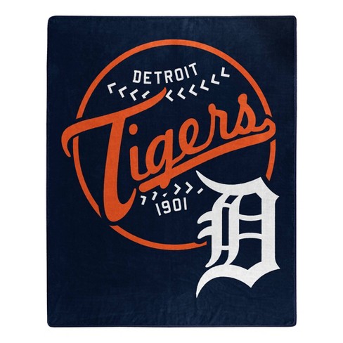 Mlb Detroit Tigers 50 X 60 Raschel Throw Blanket : Target