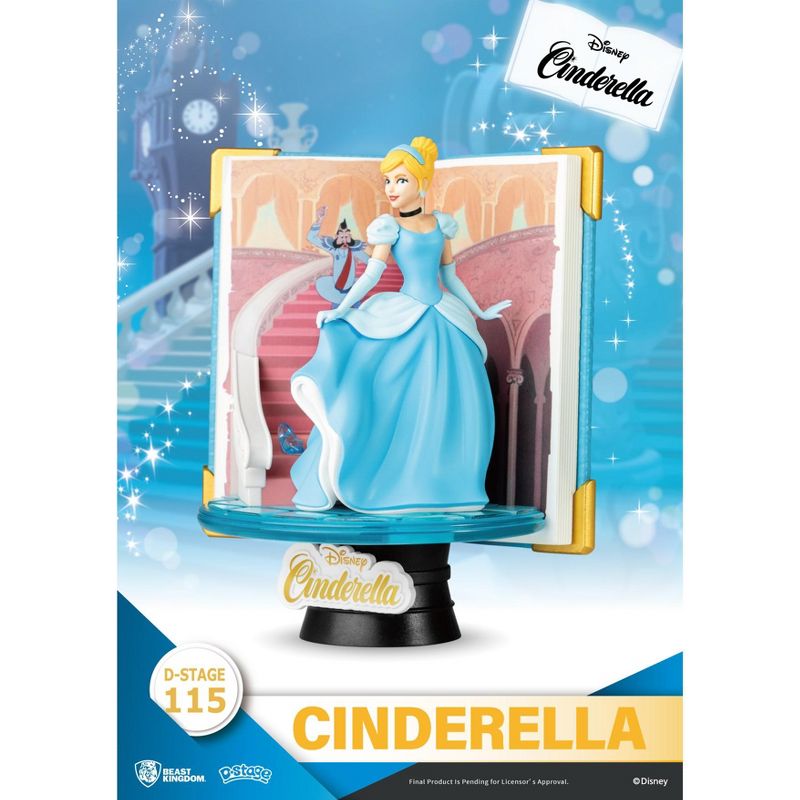 DISNEY Diorama Stage-115-Story Book Series-Cinderella (D-Stage), 2 of 6