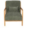 CAVINAS Modern Accent Chair,Chair with Low Profile Design,Soft Corduroy Upholstery,Matching Pillow,Lounge Chair for Living Room,Reading Nook - 2 of 4