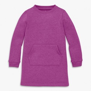 Primary Kids Cozy Fleece Sweatshirt Dress - 1 of 1