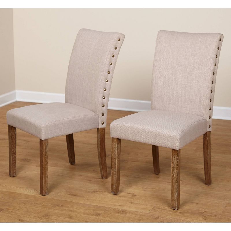 Set of 2 Atwood Dining Chairs Driftwood - Buylateral, 4 of 6