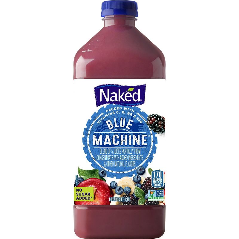 Naked Blue Machine Boosted Juice Smoothie - 64 fl oz, 1 of 5