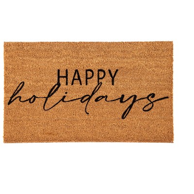 Happy Holidays Doormat