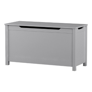 Wooden Toy Box Storage With Safety Hinge, Lid Storage Bench For Bedroom Living Room Playroom Boys & Girls, Toddlers Toy Storage Chest - 1 of 4
