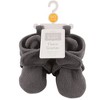 Hudson Baby Baby and Toddler Cozy Fleece Booties, Dark Gray - 2 of 2